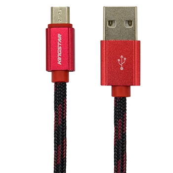 کابل تبدیل USB به microUSB کینگ استار مدل K21 A طول 1متر